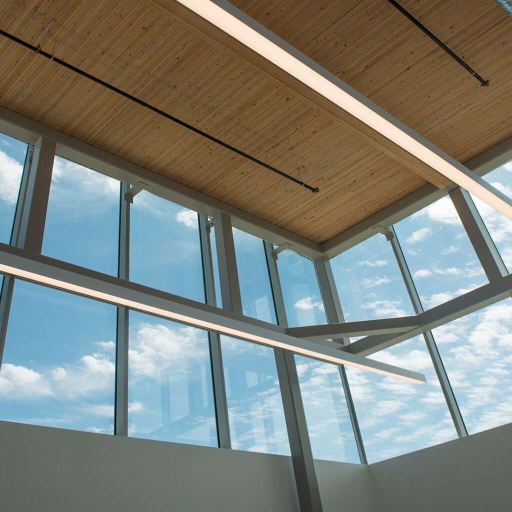 Emily Carr University Lobby Interior Lighting