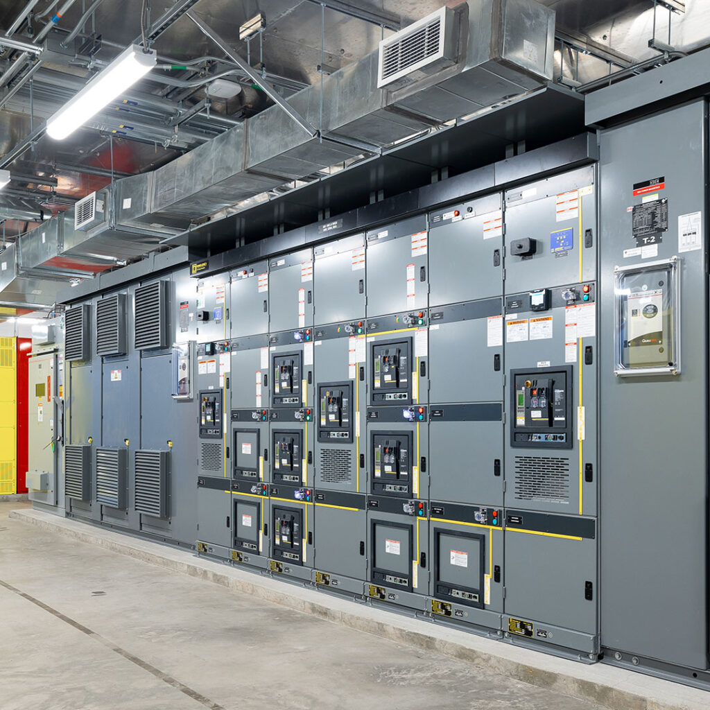 Lions Gate Hospital Electrical Room