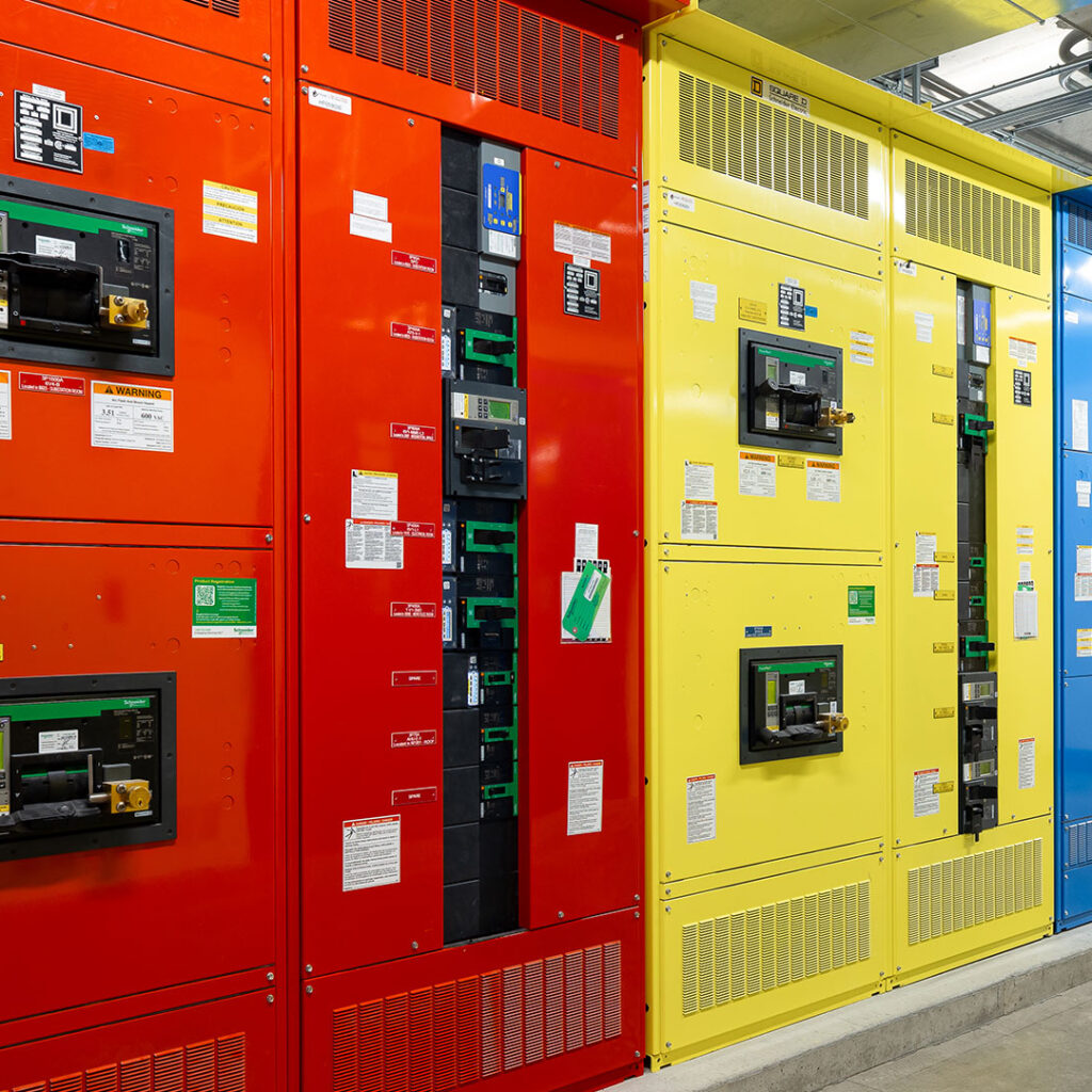Lions Gate Hospital Electrical Room