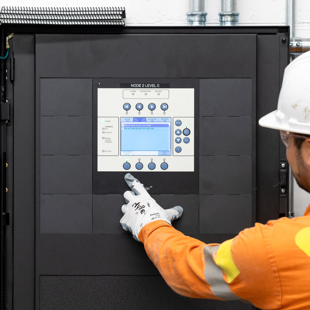 Electrical panel for Mills Memorial Hospital