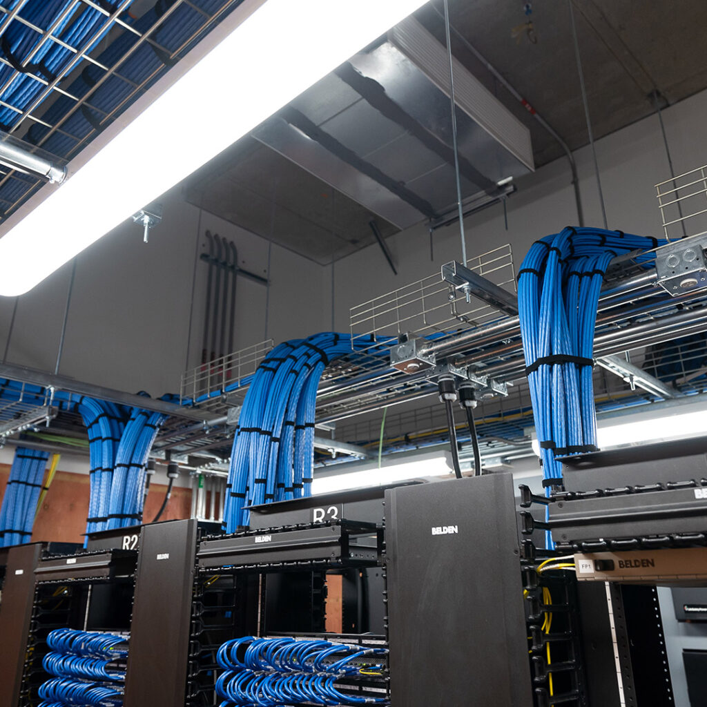 Mills Memorial Hospital structured cabling
