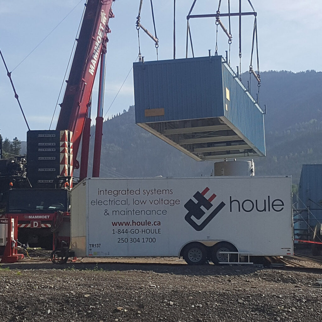 Teck West Line Creek Active Water Treatment Facility Houle On-Site Office