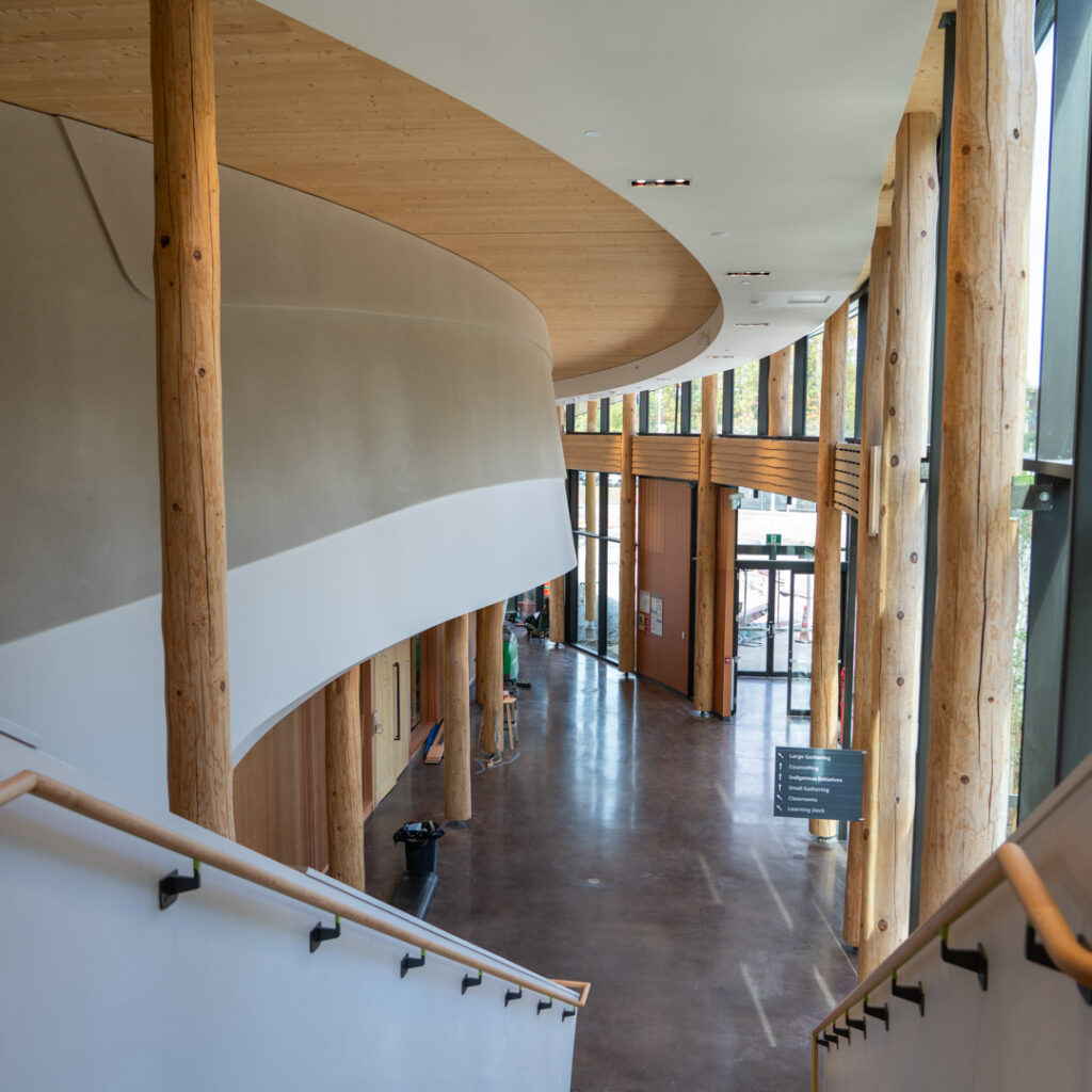 First images of new Indigenous Law Building.