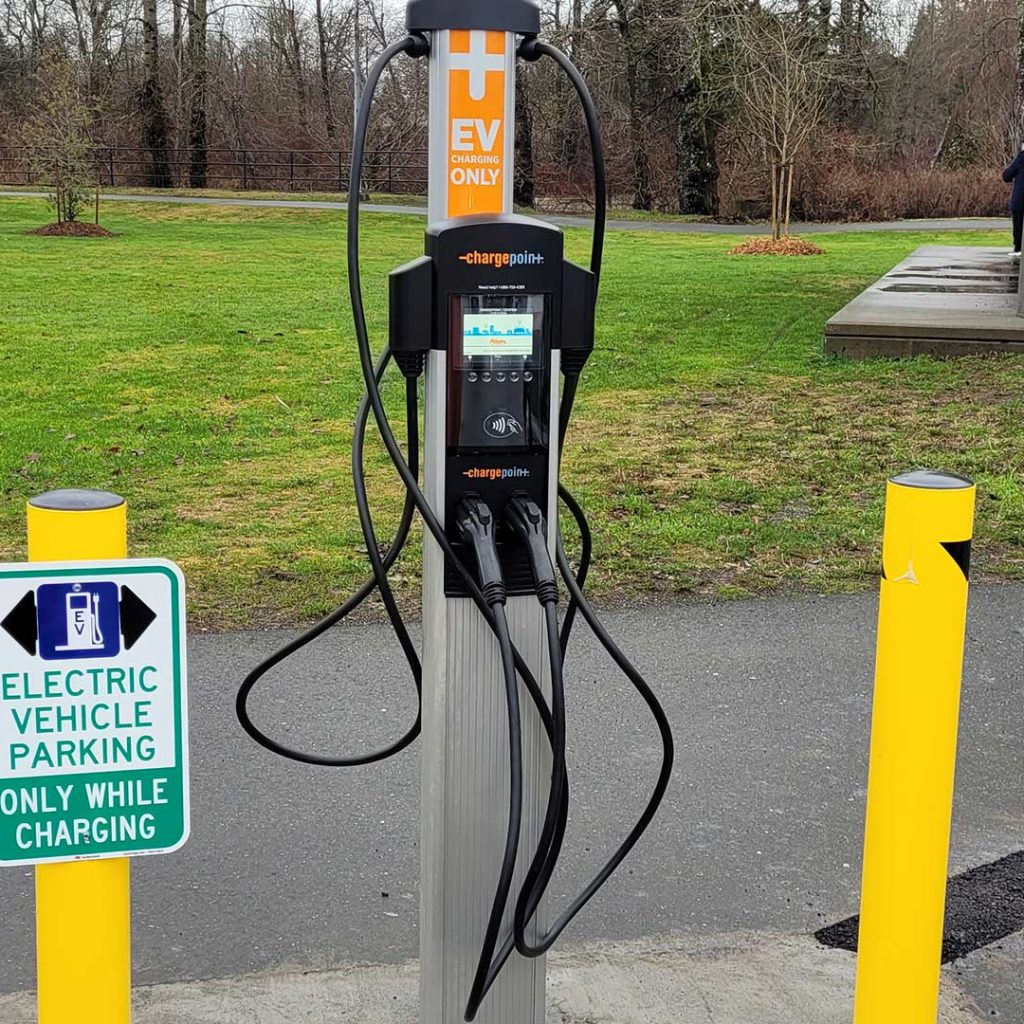 EV Charger at Lewis Centre