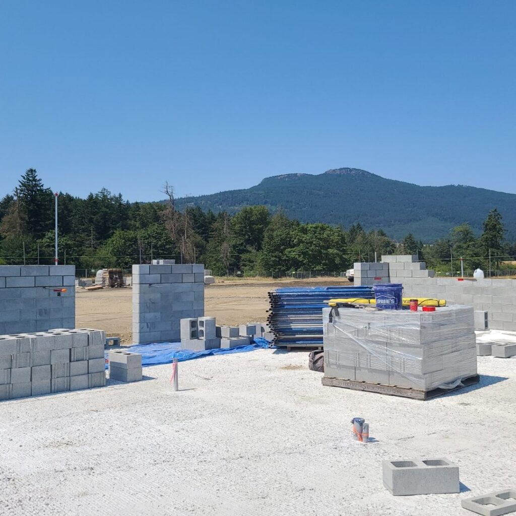 North Cowichan Civic Building Work-in-Progress