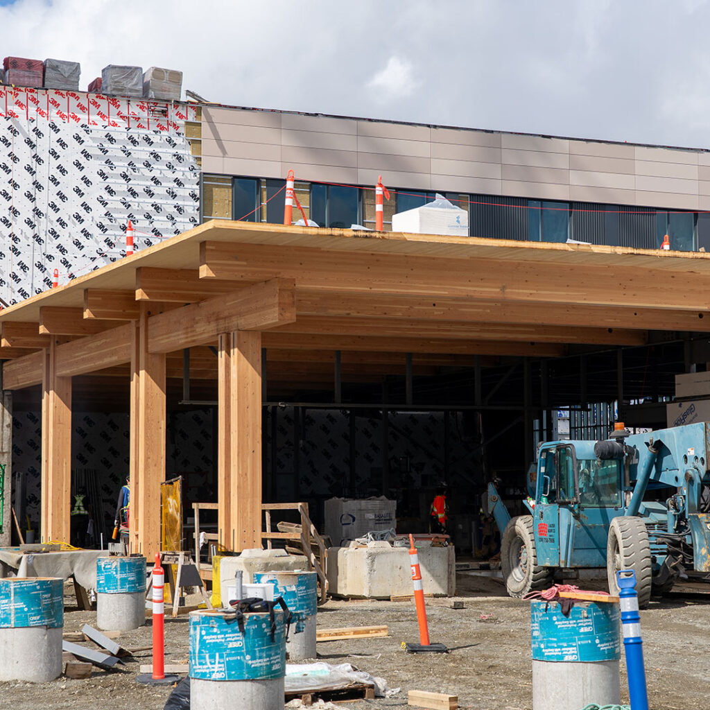 Cowichan District Hospital Replacement Project East Facing