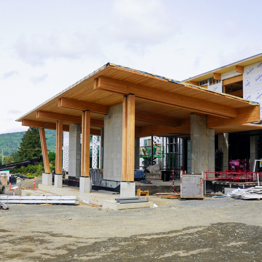 Cowichan District Hospital Replacement Project South Facing
