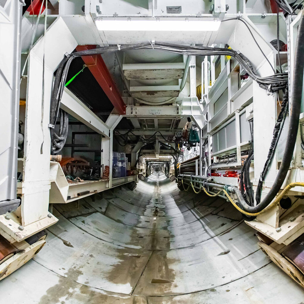 Broadway Subway Project Inbound Tunnel