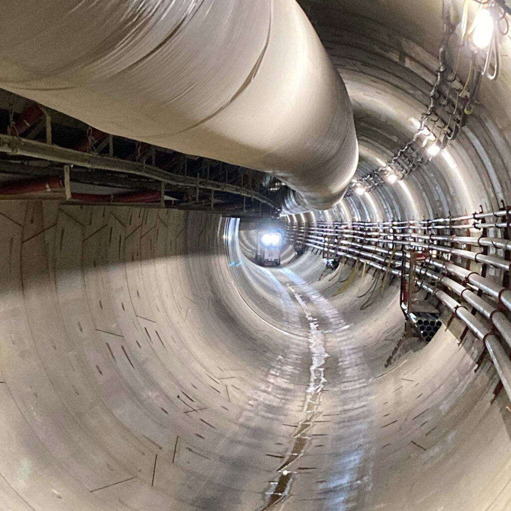 Outbound Tunnel Broadway Subway Project