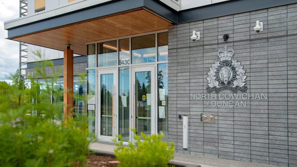 North Cowichan/Duncan RCMP Civic Building Entrance