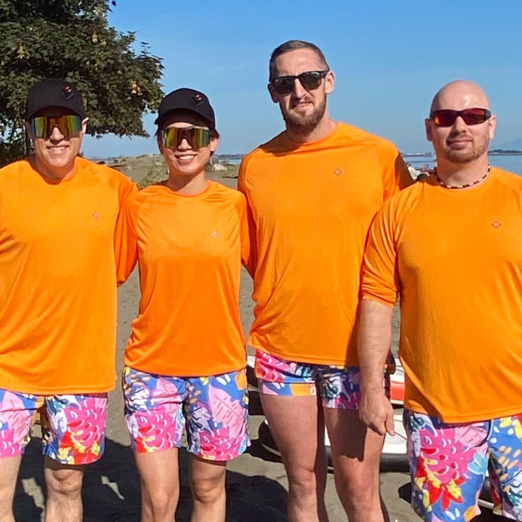 Champion of the Crescent Houle Paddleboard Rely Team