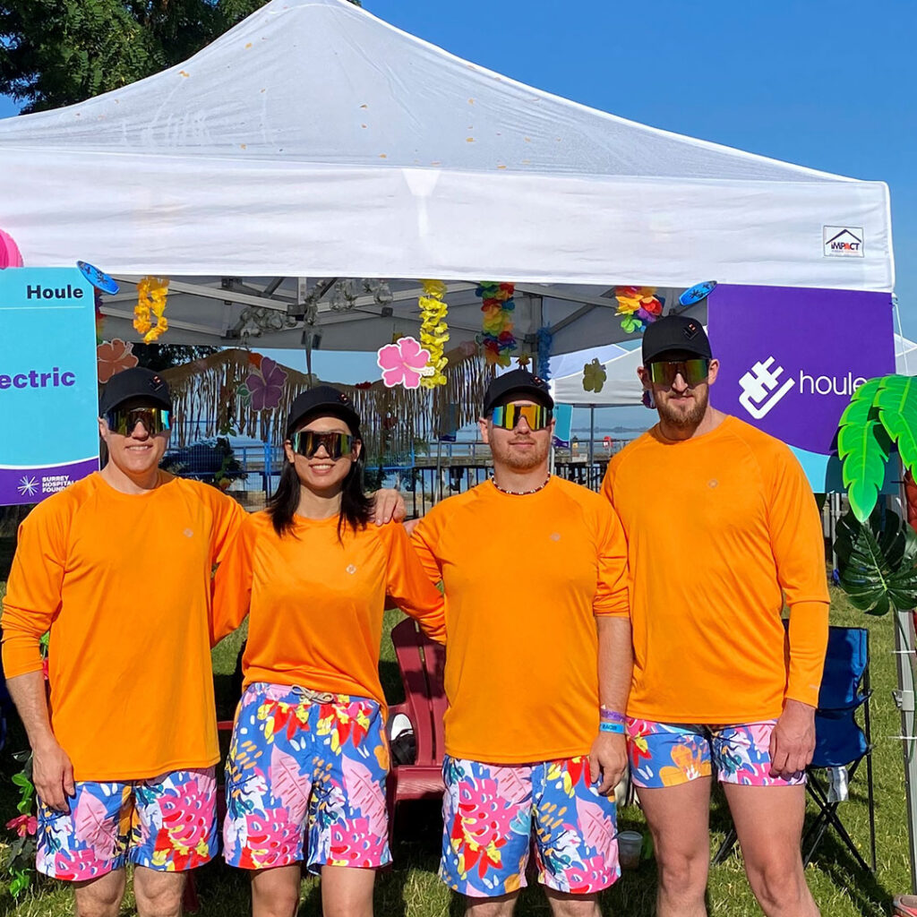 Champion of the Crescent Houle Paddleboard Rely Team