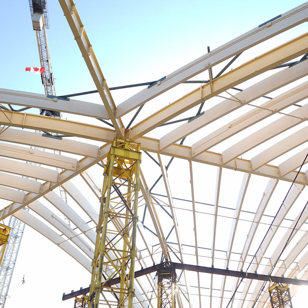 PNE Freedom Mobile Arch Construction Site