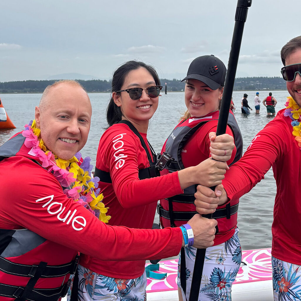 Houle team at the 2025 Champion of the Crescent