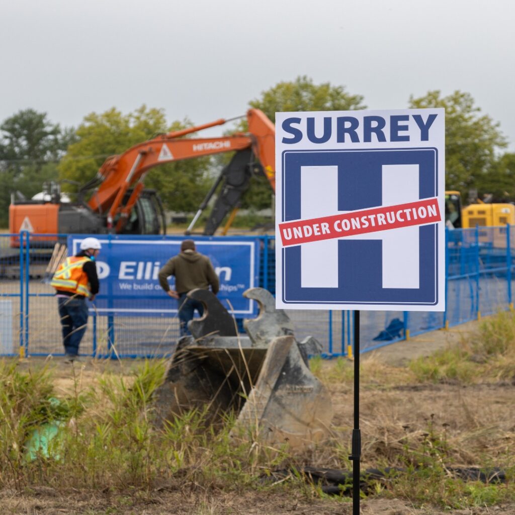 New Surrey Hospital and BC Cancer Centre Ground Breaking