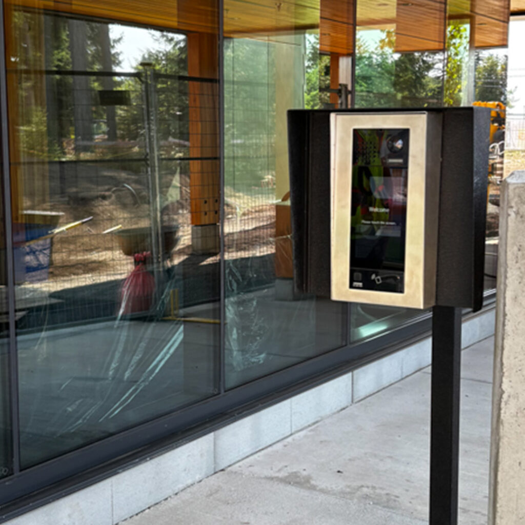 North Island College Student Housing Project Exterior - Access Control