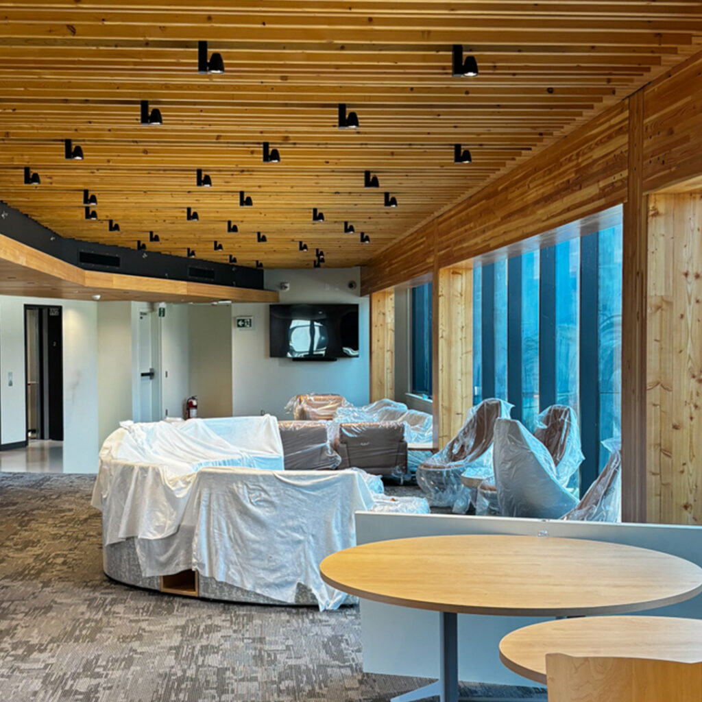 North Island College Student Housing Project Interior