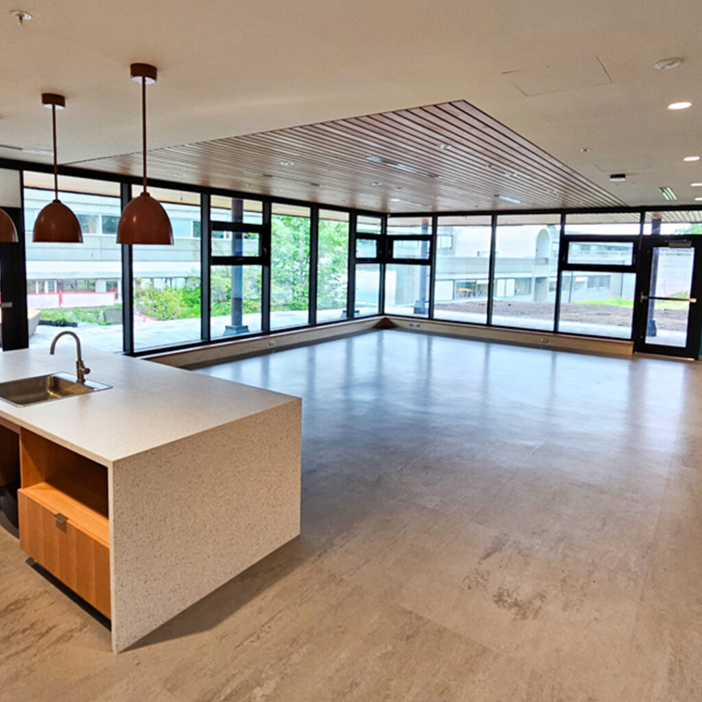 First Peoples' Gathering House - Interior