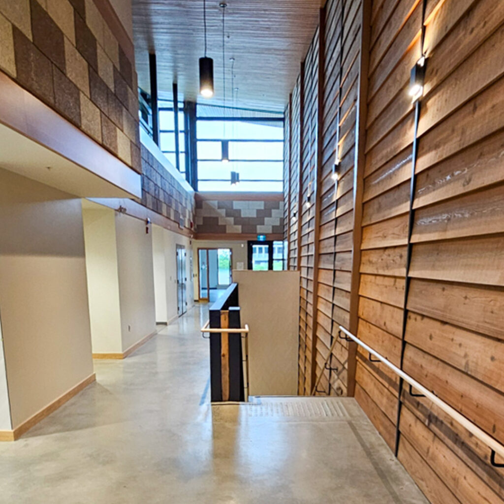 First Peoples' Gathering House - Interior