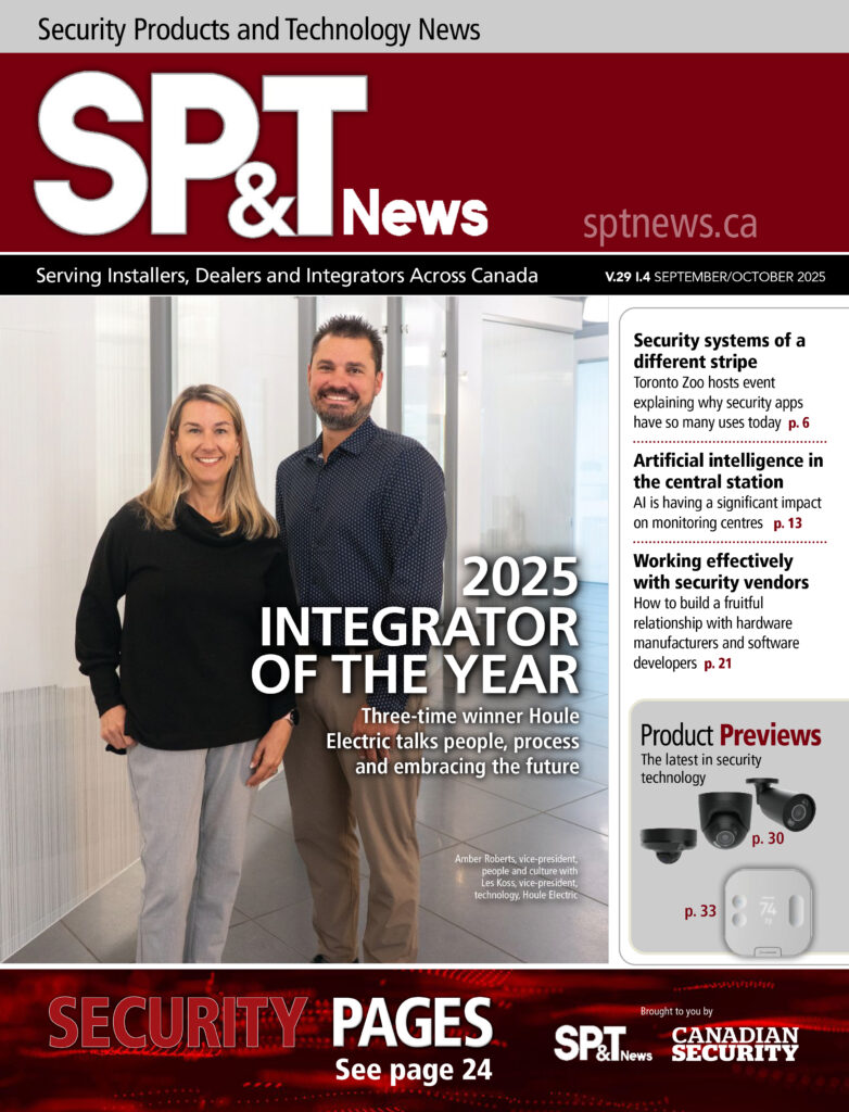 Houle is the recipients of the 2025 SP&T News’ Integrator of the Year.